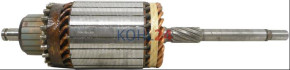 Anker für Anlasser der JD-Serie 0001362...-Serie Bosch 2004004076 2004004091 2004004094 2004004096 2004014053 2004014953 12 Volt 2,7 KW Original Bosch